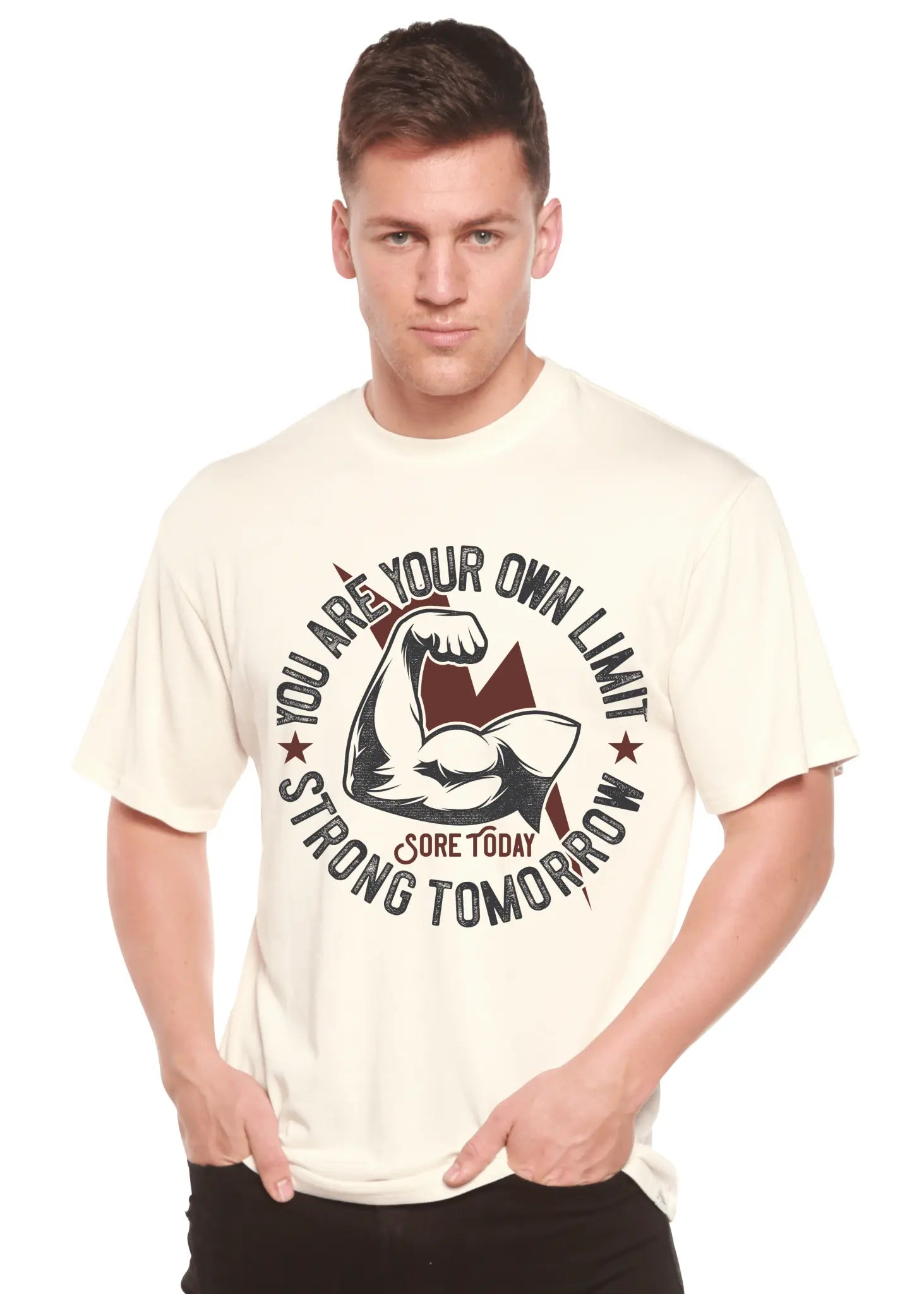 Strong Tomorrow Men's Bamboo Viscose/Organic Cotton Short Sleeve Graphic T-Shirt - Blade & Thread