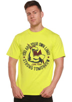Strong Tomorrow Men's Bamboo Viscose/Organic Cotton Short Sleeve Graphic T-Shirt Spun Bamboo