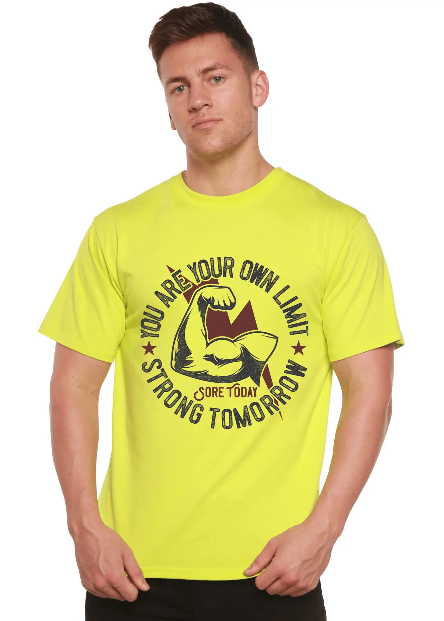 Strong Tomorrow Men's Bamboo Viscose/Organic Cotton Short Sleeve Graphic T-Shirt - Blade & Thread