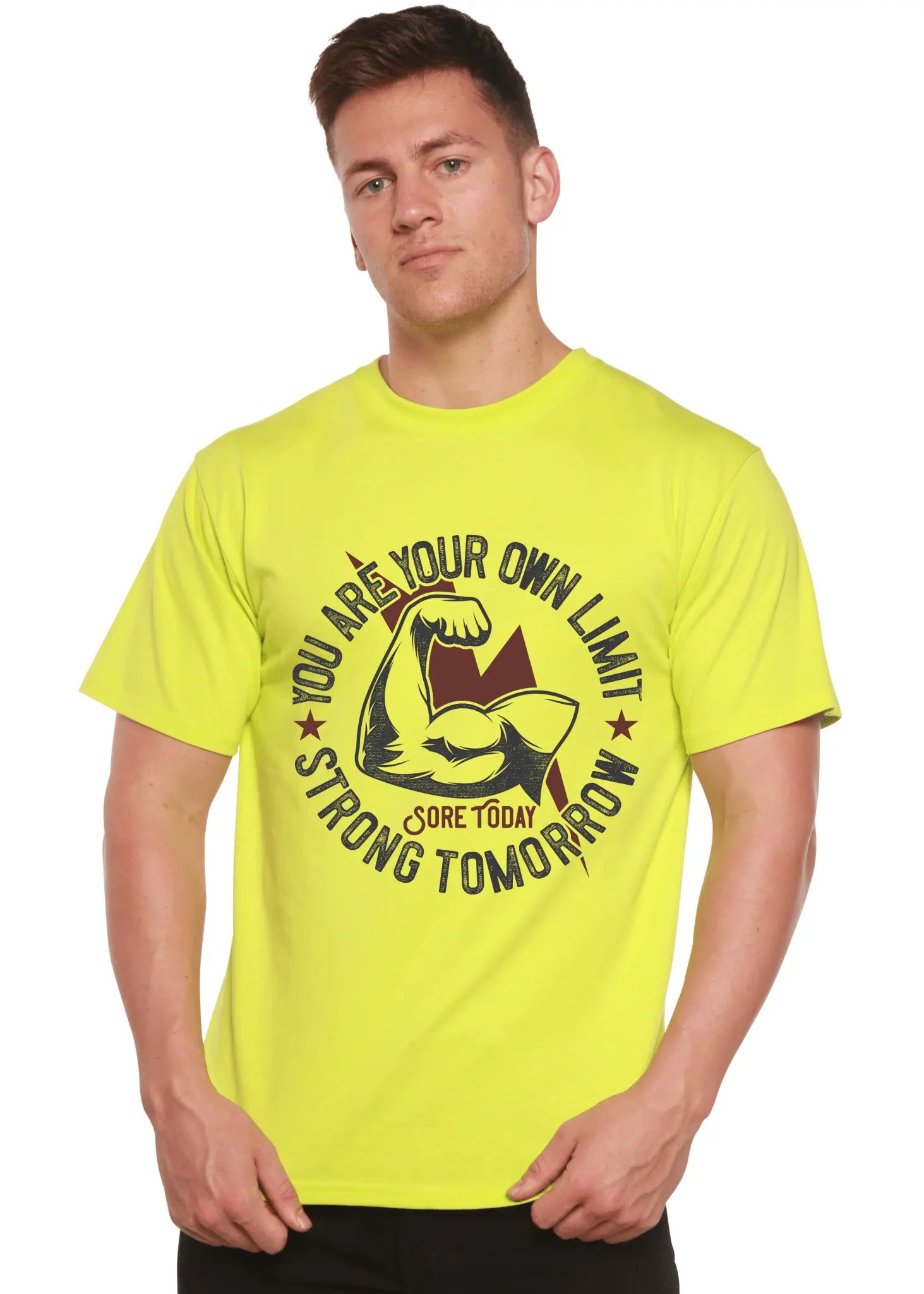 Strong Tomorrow Men's Bamboo Viscose/Organic Cotton Short Sleeve Graphic T-Shirt - Blade & Thread