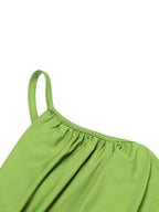 Summer Beach Casual Sexy Hollow Backless Tie Up Slip Dress nowadaysfashion