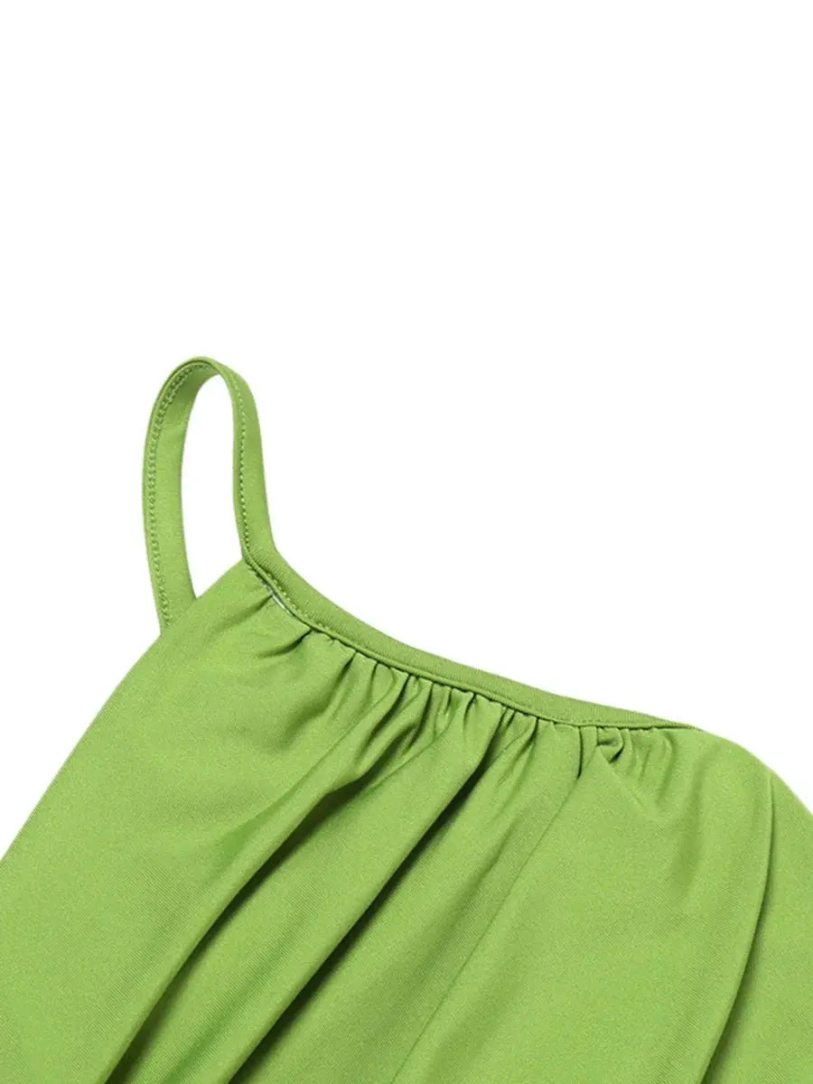Summer Beach Casual Sexy Hollow Backless Tie Up Slip Dress - Blade & Thread