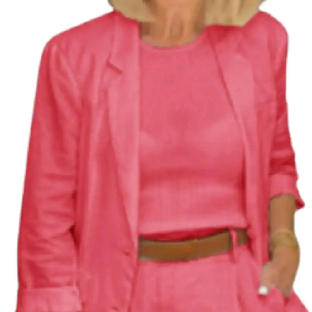 Summer Fashion Solid Color Two Piece Set nowadaysfashion