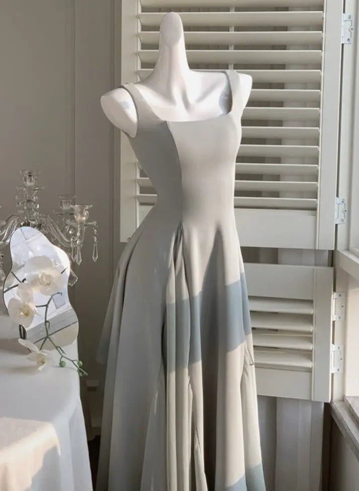 Summer Ladies Vestidos Spaghetti Strap Slim Waist Mesh Patchwork Women Dress nowadaysfashion