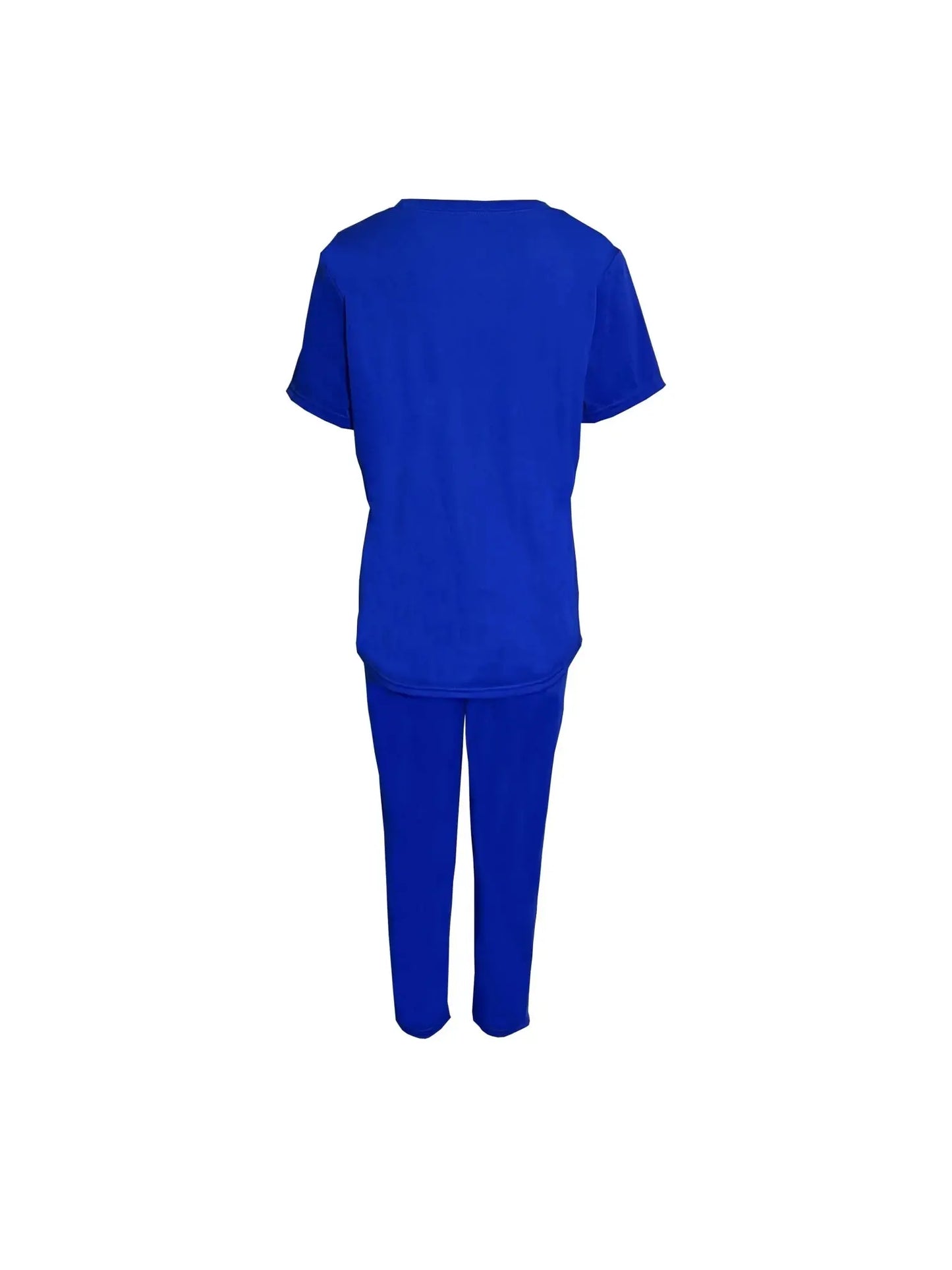 Summer Plus Size Women's Printed Comfortable Casual Set - Blade & Thread