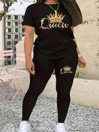 Summer Plus Size Women's Printed Comfortable Casual Set nowadaysfashion