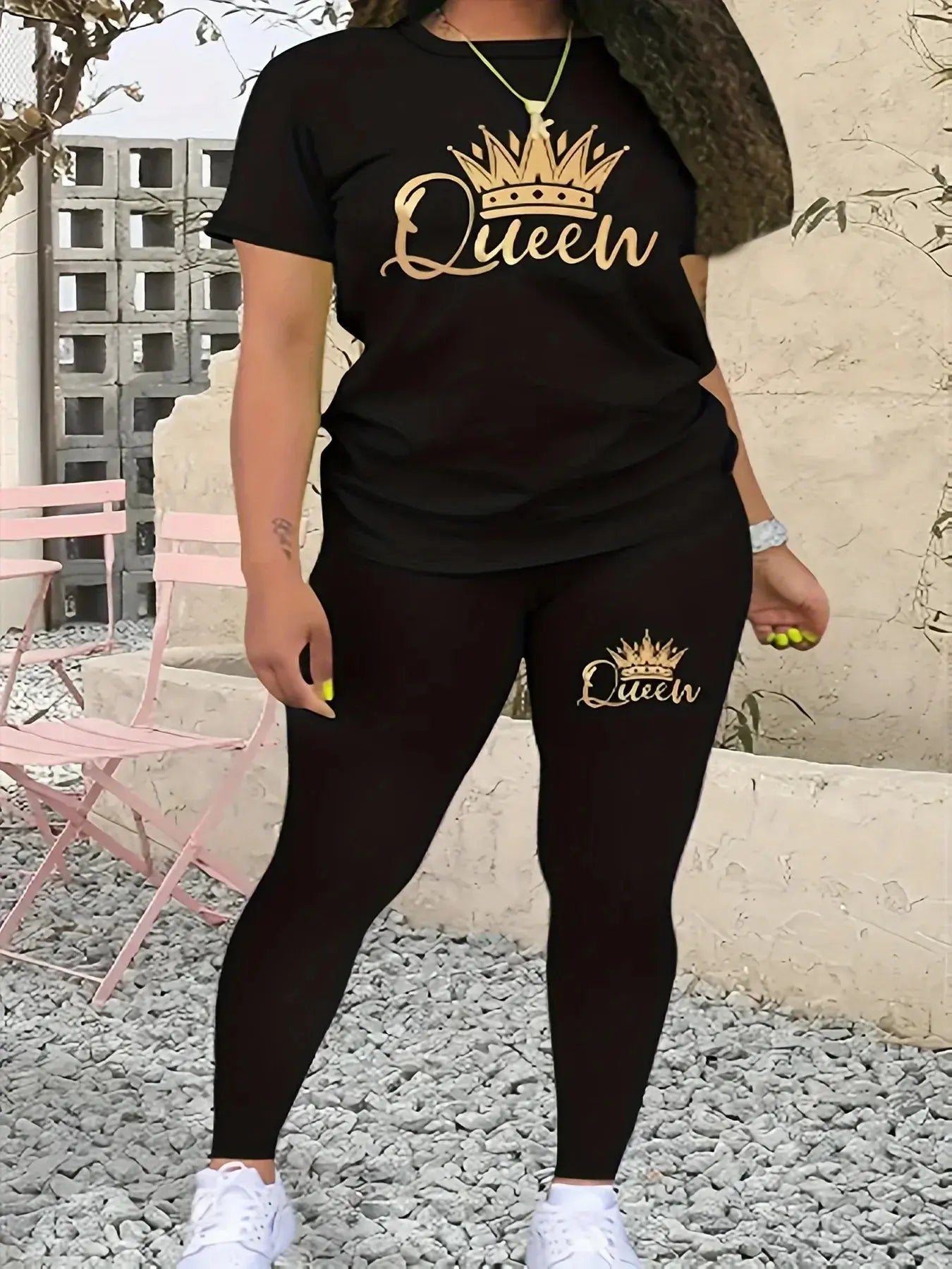Summer Plus Size Women's Printed Comfortable Casual Set nowadaysfashion
