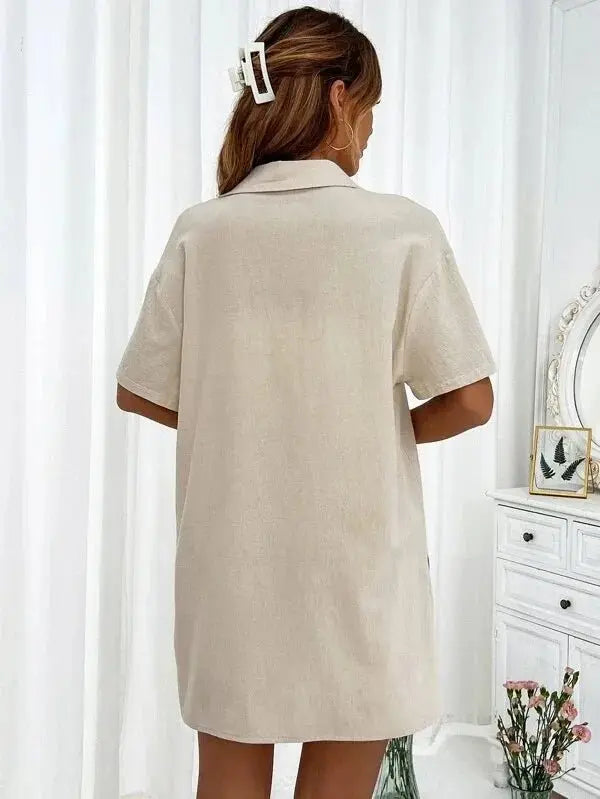 Summer Single breasted Top Broad legged Shorts Set Solid Suits nowadaysfashion