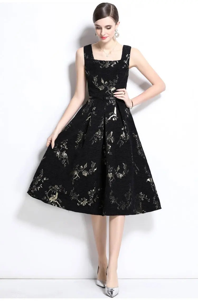 Summer sleeveless floral dress - Blade & Thread
