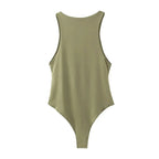 summer solid sexy bodycon women bodysuits nowadaysfashion