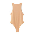 summer solid sexy bodycon women bodysuits nowadaysfashion