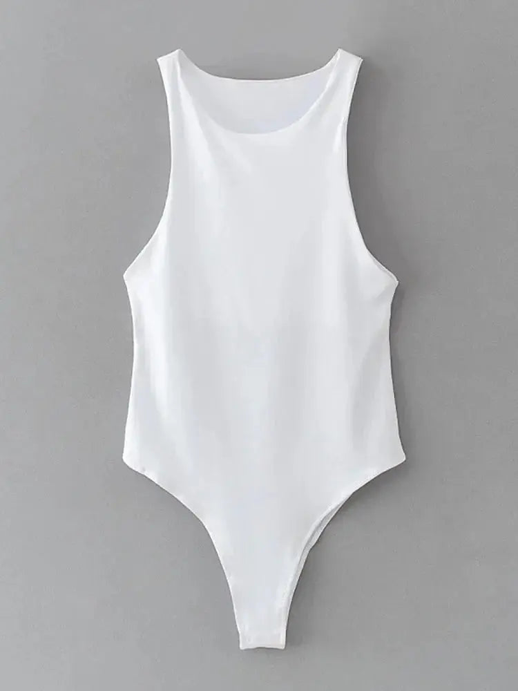 summer solid sexy bodycon women bodysuits - Blade & Thread