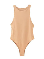 summer solid sexy bodycon women bodysuits nowadaysfashion