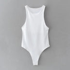 summer solid sexy bodycon women bodysuits nowadaysfashion