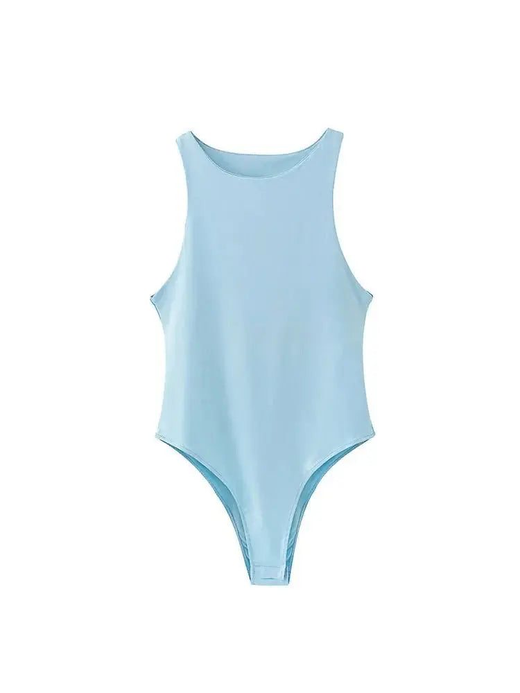 summer solid sexy bodycon women bodysuits - Blade & Thread