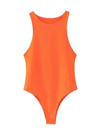 summer solid sexy bodycon women bodysuits nowadaysfashion