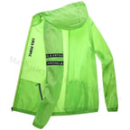 Summer Sun Protection Clothing Men's Casual Waterproof Quick-drying Bicycle Hooded Jacket Plus Size Hiking Thin Skin windbreaker Maxbarley To Tao Official Store