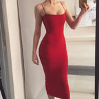 Summer Women's Dress Long Sling Dresses Club Sexy Suspender Dress nowadaysfashion