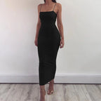 Summer Women's Dress Long Sling Dresses Club Sexy Suspender Dress nowadaysfashion
