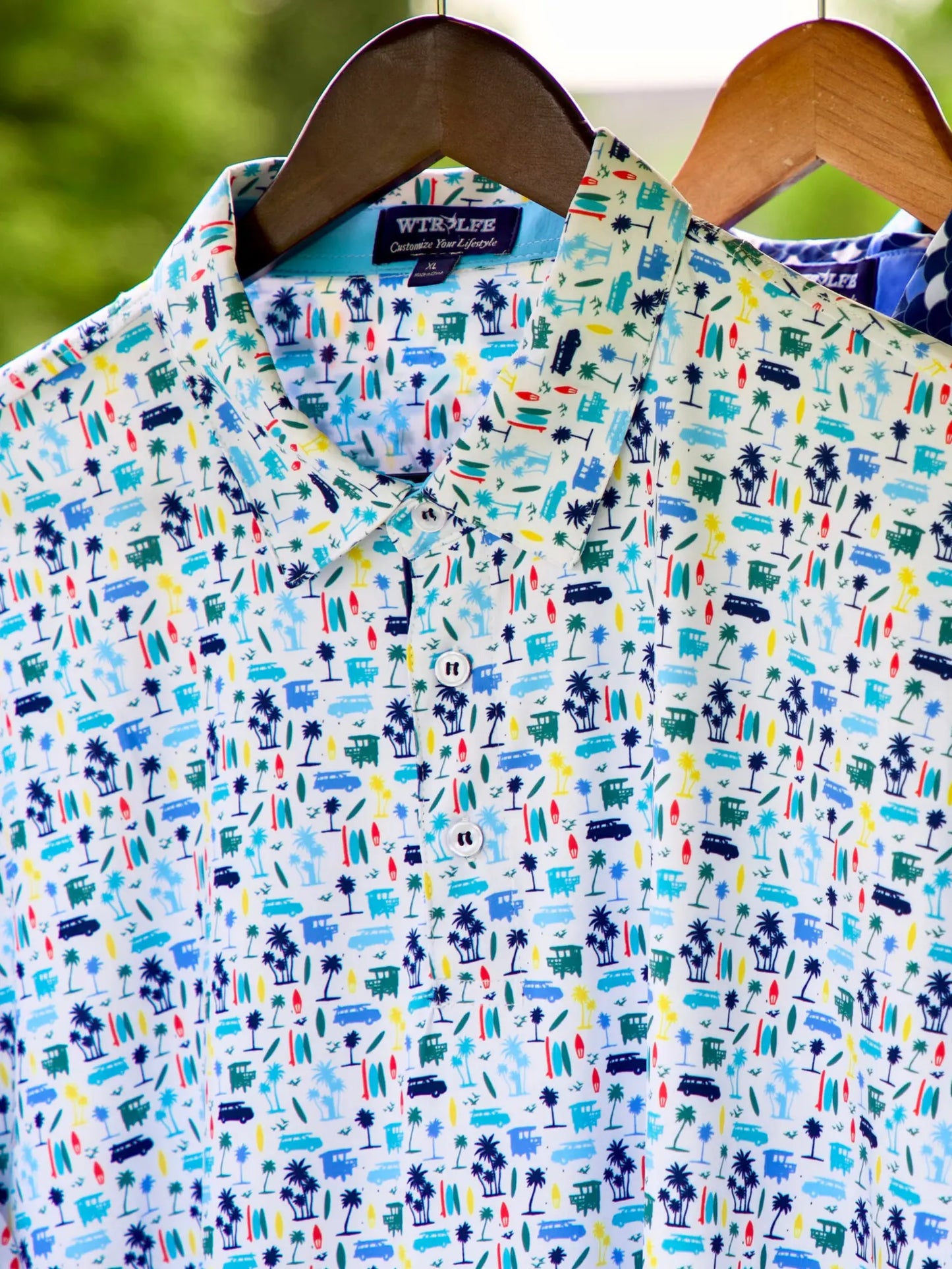 Surfs up Performance Polo - Blade & Thread
