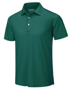 TACVASEN Summer Casual T-shirts Mens Short Sleeve Polo Shirts Button Down Work Shirts Quick Dry Tee Sports Fishing Golf Pullover TACVASEN Official Store