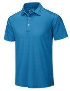 TACVASEN Summer Casual T-shirts Mens Short Sleeve Polo Shirts Button Down Work Shirts Quick Dry Tee Sports Fishing Golf Pullover TACVASEN Official Store