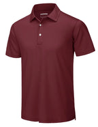 TACVASEN Summer Casual T-shirts Mens Short Sleeve Polo Shirts Button Down Work Shirts Quick Dry Tee Sports Fishing Golf Pullover TACVASEN Official Store