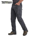 TACVASEN Summer Lightweight Trousers Mens Fishing Pants Outdoor Hiking Nylon Quick Dry Pockets Cargo Pants Casual Work Trousers TACVASEN Official Store