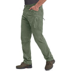 TACVASEN Summer Lightweight Trousers Mens Fishing Pants Outdoor Hiking Nylon Quick Dry Pockets Cargo Pants Casual Work Trousers TACVASEN Official Store