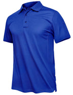 TACVASEN Summer Polo Tee Shirts Men's Short Sleeve Quick Dry T-shirt Breathable Work Shirt Fishing Hiking Golf Polos Top Man TACVASEN Official Store