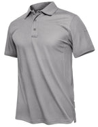 TACVASEN Summer Polo Tee Shirts Men's Short Sleeve Quick Dry T-shirt Breathable Work Shirt Fishing Hiking Golf Polos Top Man TACVASEN Official Store