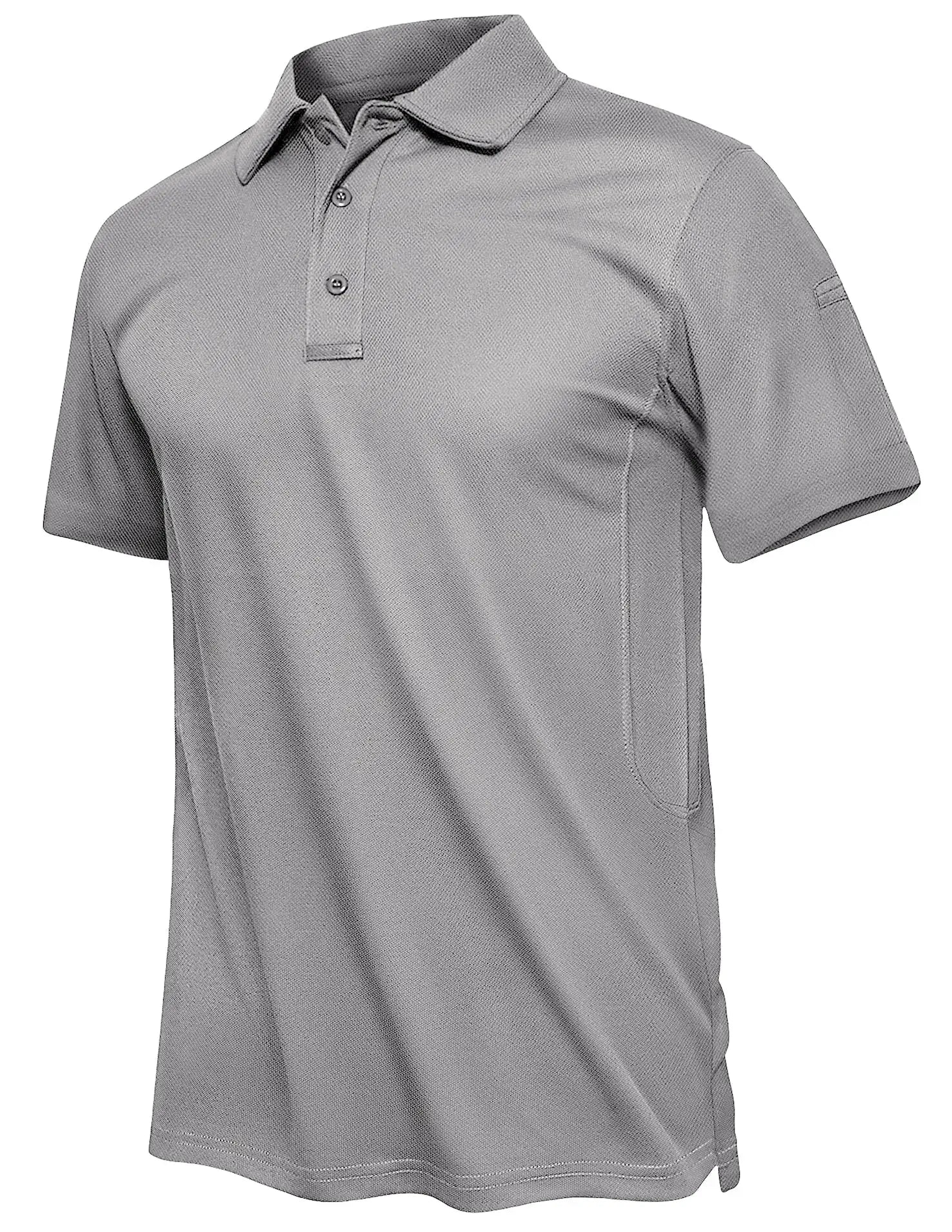 TACVASEN Summer Polo Tee Shirts Men's Short Sleeve Quick Dry T-shirt Breathable Work Shirt Fishing Hiking Golf Polos Top Man TACVASEN Official Store