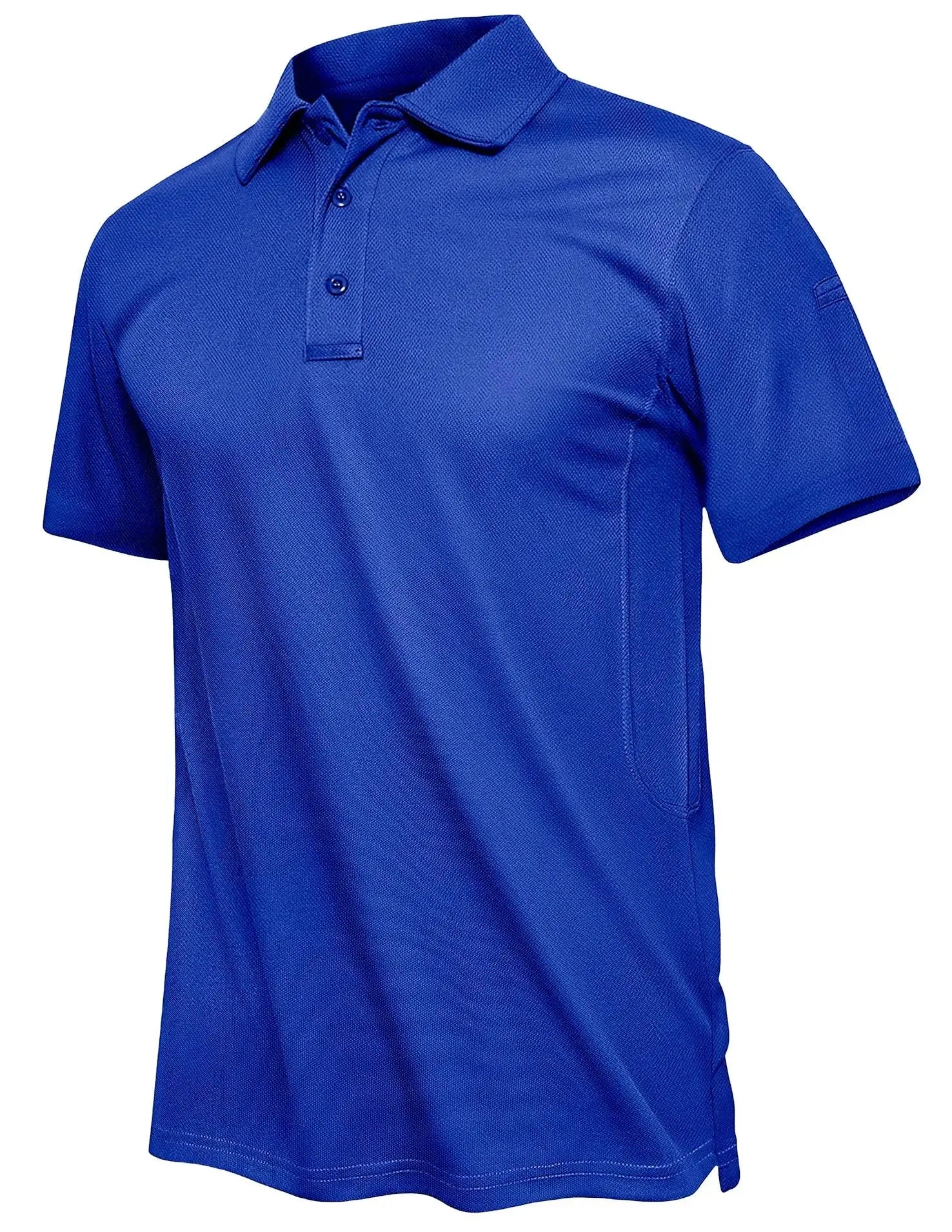 TACVASEN Summer Polo Tee Shirts Men's Short Sleeve Quick Dry T-shirt Breathable Work Shirt Fishing Hiking Golf Polos Top Man TACVASEN Official Store