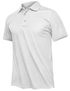 TACVASEN Summer Polo Tee Shirts Men's Short Sleeve Quick Dry T-shirt Breathable Work Shirt Fishing Hiking Golf Polos Top Man TACVASEN Official Store