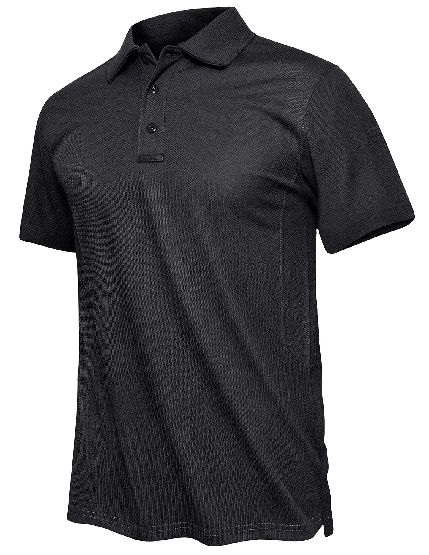 TACVASEN Summer Polo Tee Shirts Men's Short Sleeve Quick Dry T-shirt Breathable Work Shirt Fishing Hiking Golf Polos Top Man TACVASEN Official Store