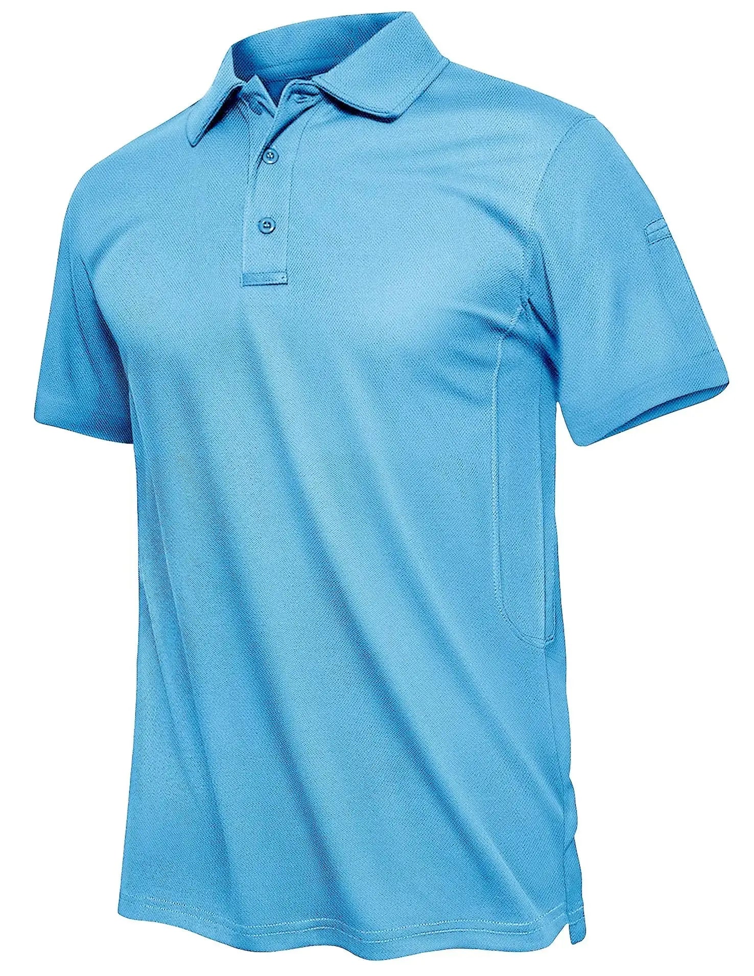TACVASEN Summer Polo Tee Shirts Men's Short Sleeve Quick Dry T-shirt Breathable Work Shirt Fishing Hiking Golf Polos Top Man TACVASEN Official Store