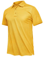 TACVASEN Summer Polo Tee Shirts Men's Short Sleeve Quick Dry T-shirt Breathable Work Shirt Fishing Hiking Golf Polos Top Man TACVASEN Official Store