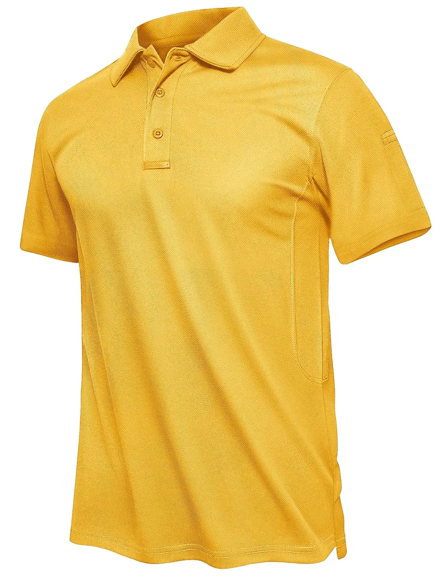 TACVASEN Summer Polo Tee Shirts Men's Short Sleeve Quick Dry T-shirt Breathable Work Shirt Fishing Hiking Golf Polos Top Man TACVASEN Official Store