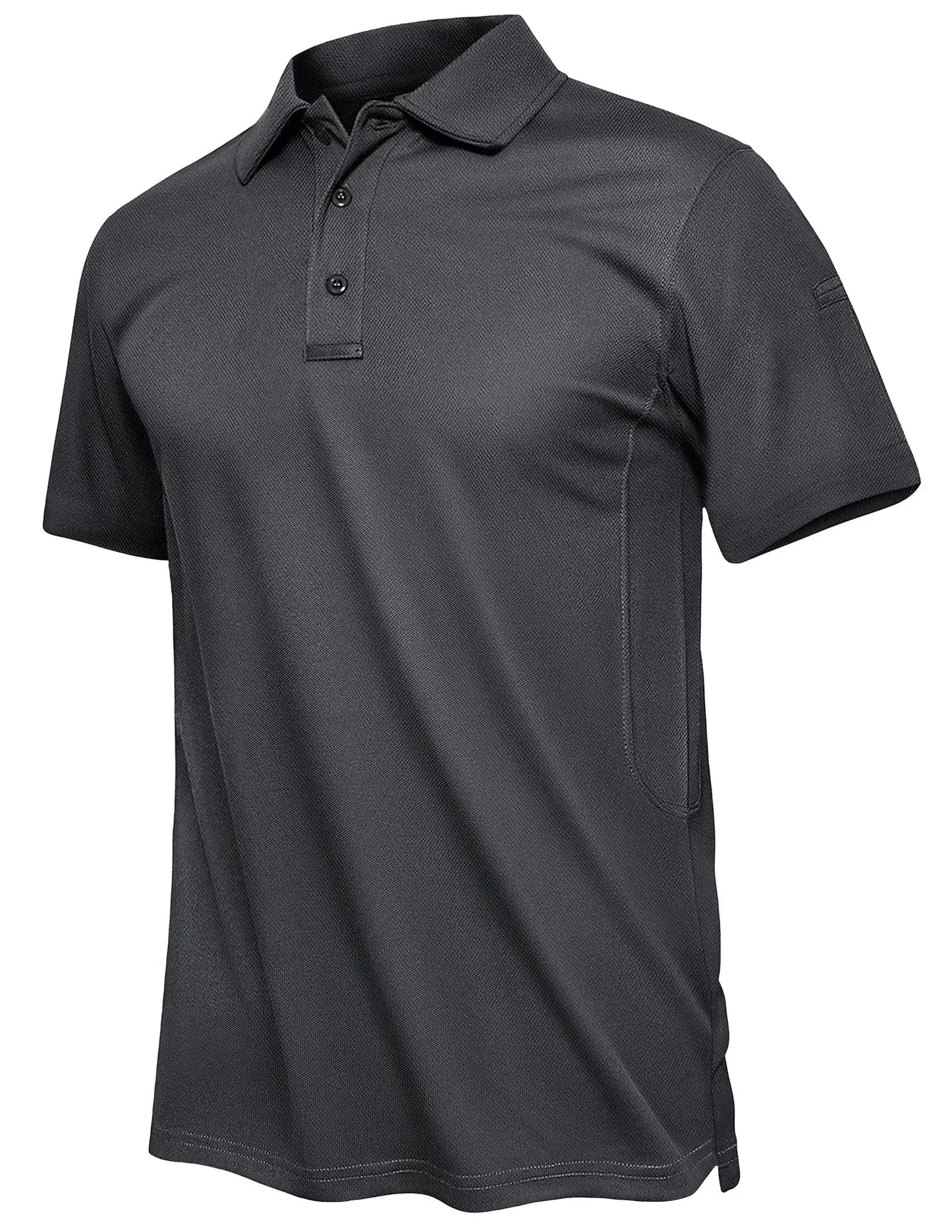 TACVASEN Summer Polo Tee Shirts Men's Short Sleeve Quick Dry T-shirt Breathable Work Shirt Fishing Hiking Golf Polos Top Man TACVASEN Official Store
