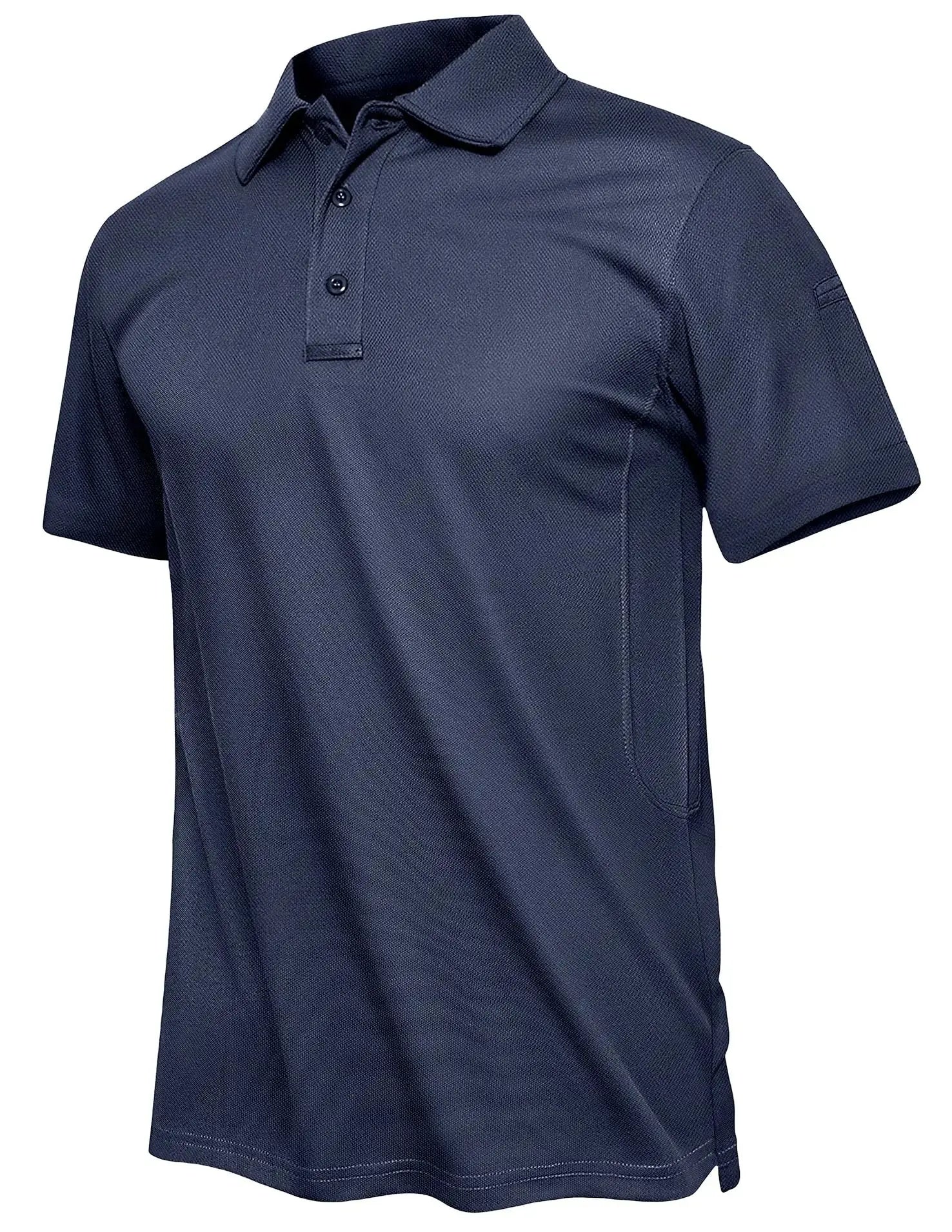 TACVASEN Summer Polo Tee Shirts Men's Short Sleeve Quick Dry T-shirt Breathable Work Shirt Fishing Hiking Golf Polos Top Man TACVASEN Official Store