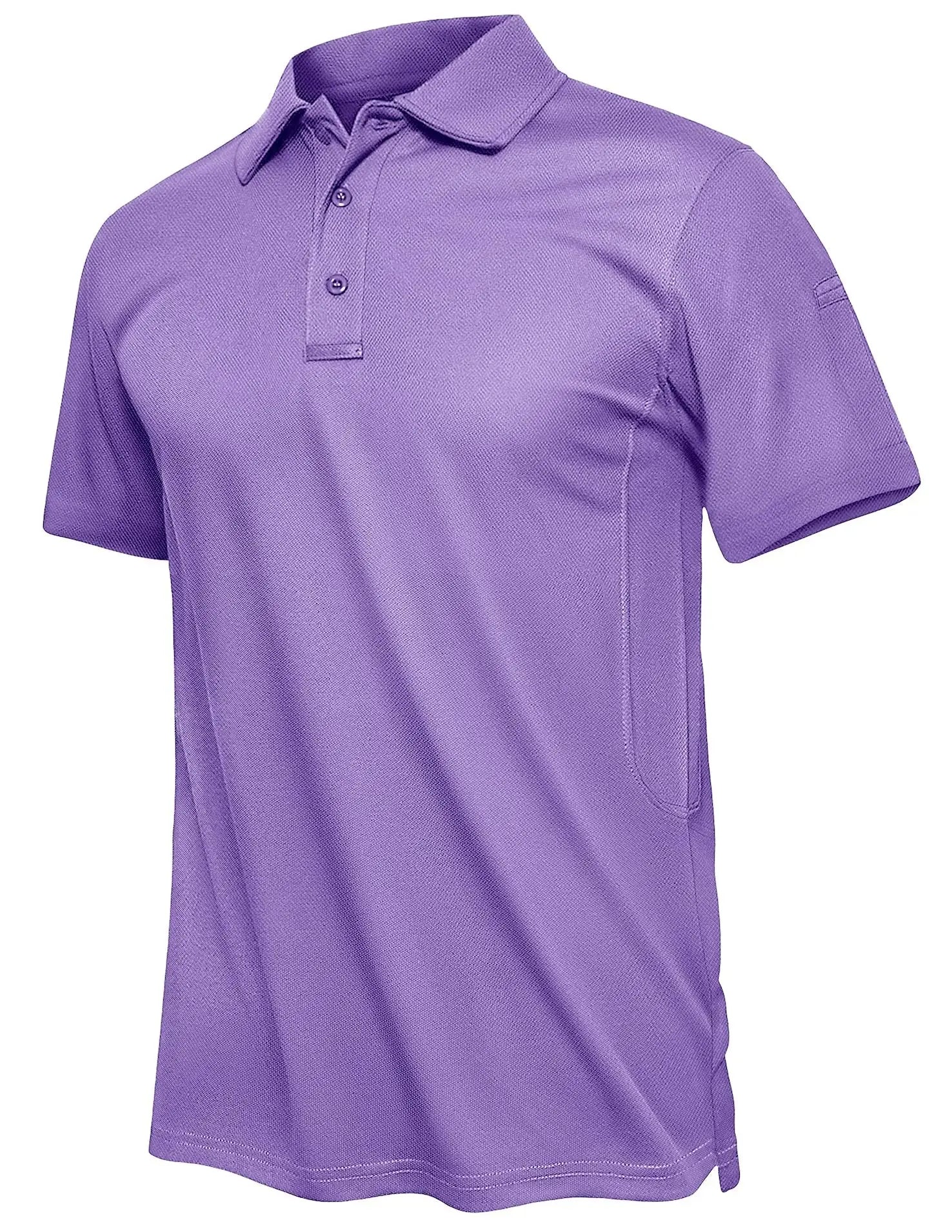 TACVASEN Summer Polo Tee Shirts Men's Short Sleeve Quick Dry T-shirt Breathable Work Shirt Fishing Hiking Golf Polos Top Man TACVASEN Official Store