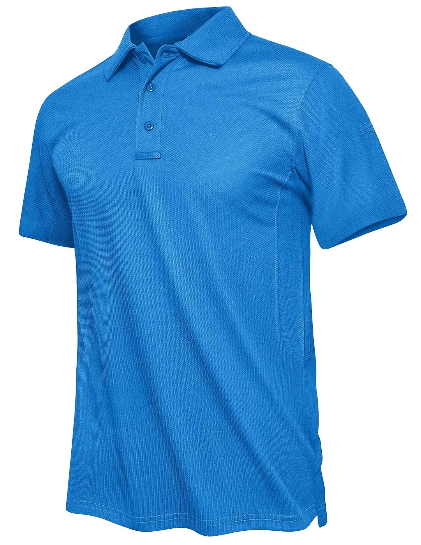 TACVASEN Summer Polo Tee Shirts Men's Short Sleeve Quick Dry T-shirt Breathable Work Shirt Fishing Hiking Golf Polos Top Man TACVASEN Official Store