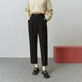 Tapered Nine-point Pant Women All-match Straight Loose Casual Female Suit Pants nowadaysfashion