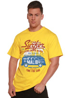 Team Surfer Spun Bamboo® Men's Bamboo Viscose/Organic Cotton Short Sleeve Graphic T-Shirt - Blade & Thread
