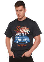 Team Surfer Spun Bamboo® Men's Bamboo Viscose/Organic Cotton Short Sleeve Graphic T-Shirt - Blade & Thread