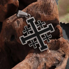 Templar Pendant Men's Medieval Jerusalem Crusader Cross Necklace nowadaysfashion