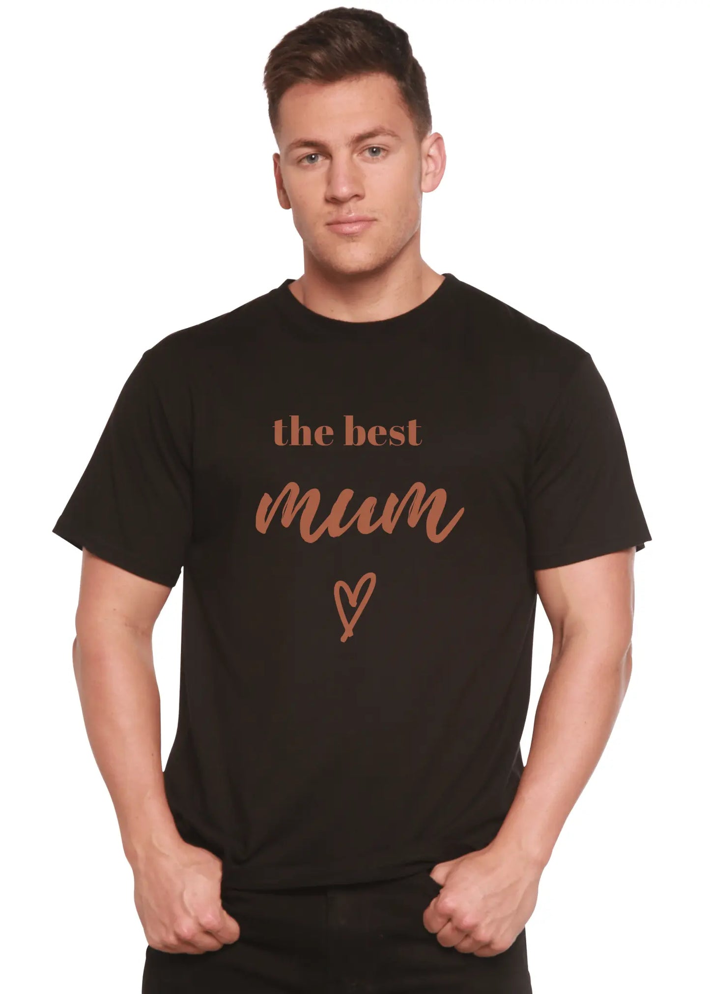The Best Mum Unisex Bamboo Viscose/Organic Cotton Short Sleeve Graphic T-Shirt - Blade & Thread