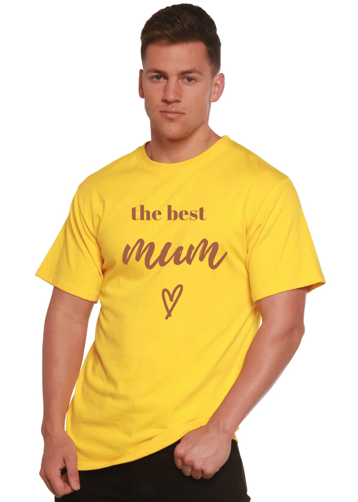 The Best Mum Unisex Bamboo Viscose/Organic Cotton Short Sleeve Graphic T-Shirt - Blade & Thread