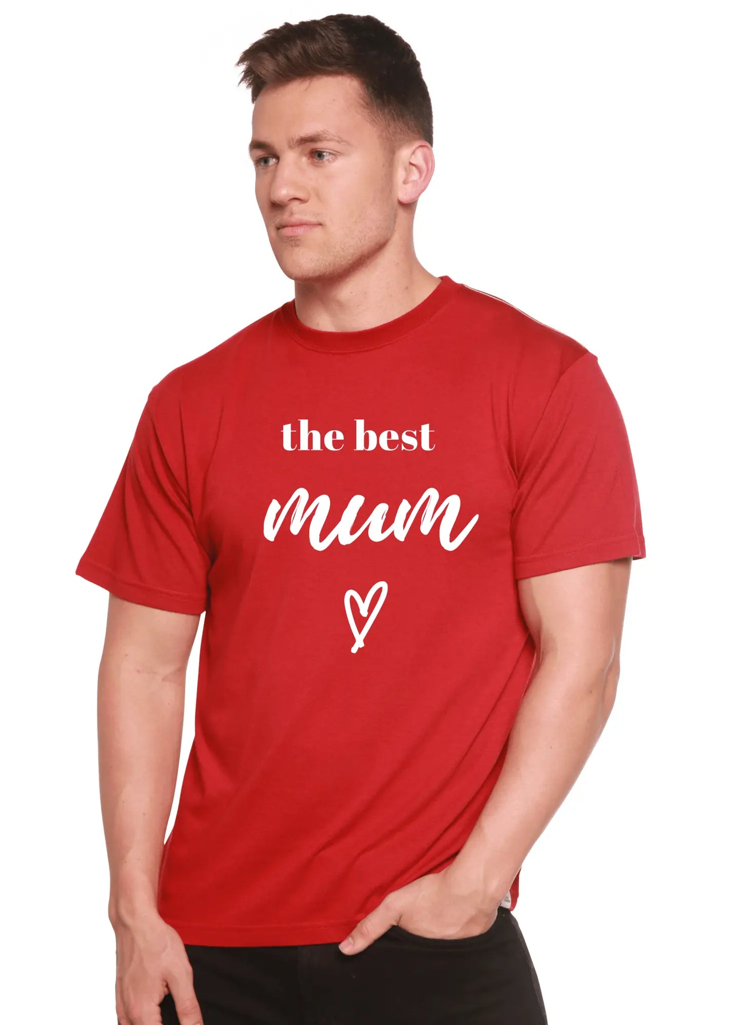 The Best Mum Unisex Bamboo Viscose/Organic Cotton Short Sleeve Graphic T-Shirt - Blade & Thread