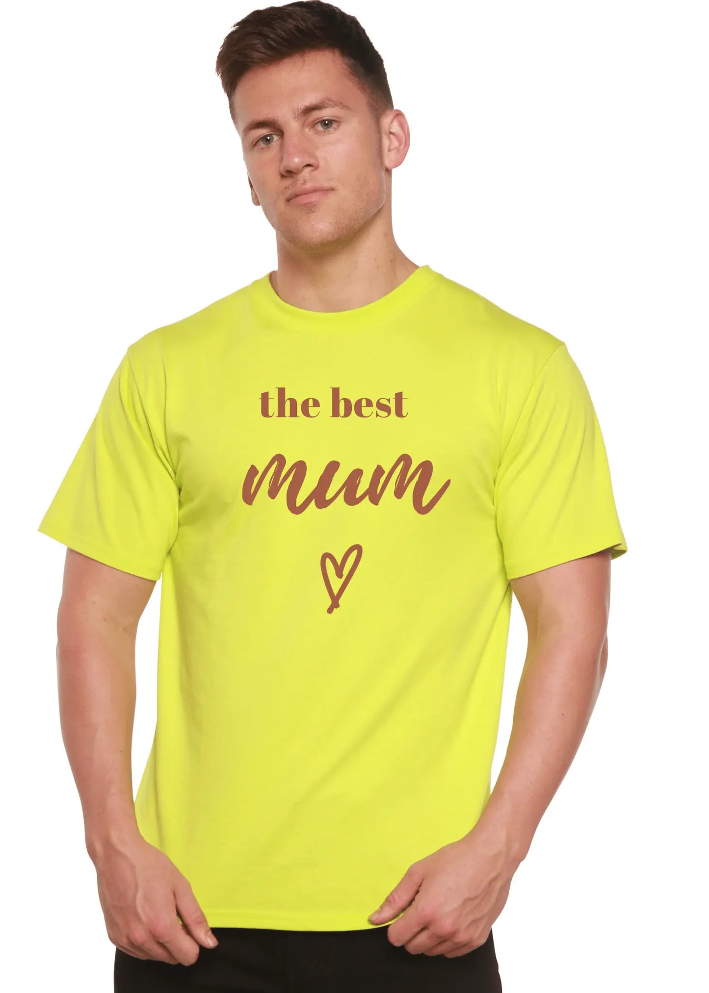The Best Mum Unisex Bamboo Viscose/Organic Cotton Short Sleeve Graphic T-Shirt - Blade & Thread